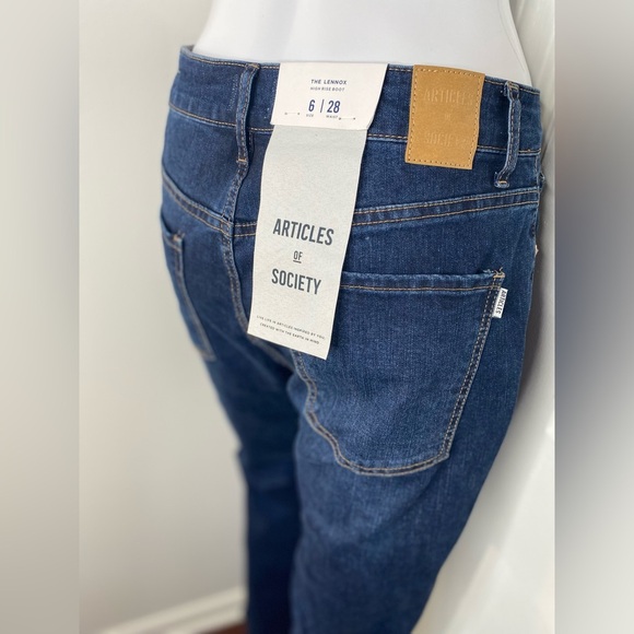 Articles of Society NWT The Lenox Cove Women's Blue Flare Jeans Pictured AS IS - Picture 8 of 8